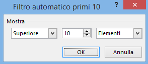 Excel Filtri | Filtro Automatico, Applicare Filtri Automatici